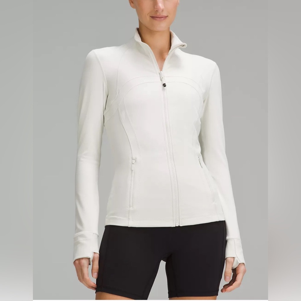 🆕Lululemon🍋 Define Jacket Nulu Colour Bone Sz 12